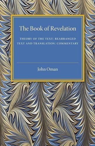 Cover image for Book of Revelation: Theory of the Text - Rearranged Text and Translation - Commentary