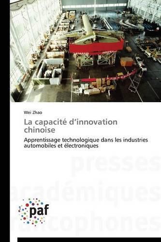 Cover image for La Capacite D Innovation Chinoise