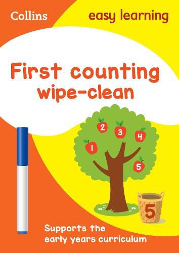 First Counting Age 3-5 Wipe Clean Activity Book: Ideal for Home Learning