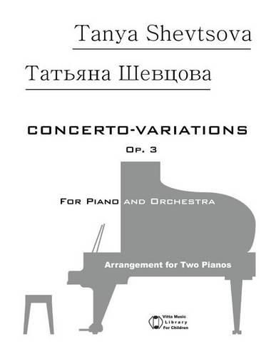 Cover image for Concerto-Variations op. 3: for Piano and Orchestra arrangement for two pianos