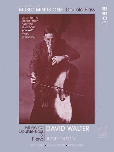 Cover image for Music for Double Bass & Piano - Advanced Level: Advanced Level