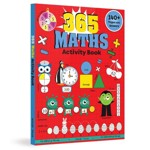 365 Maths Activity Book?for Kids Age 5+