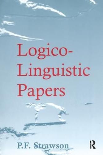 Cover image for Logico-Linguistic Papers
