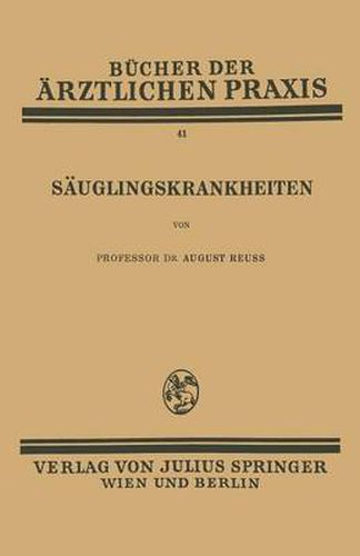 Cover image for Sauglingskrankheiten