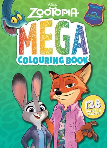 Cover image for Zootopia: Mega Colouring Book (Disney)