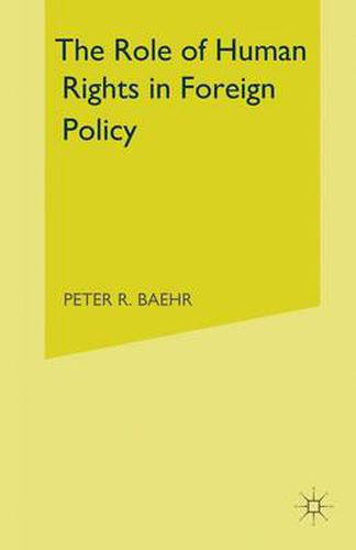 Cover image for Role of Human Rights in Foreign Policy