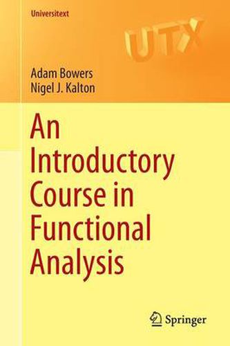 Cover image for An Introductory Course in Functional Analysis