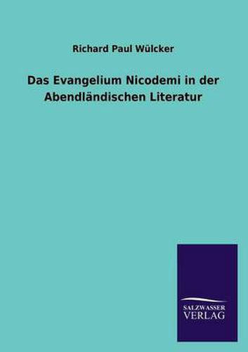 Cover image for Das Evangelium Nicodemi in der Abendlandischen Literatur