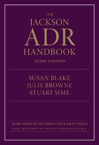 Cover image for The Jackson ADR Handbook