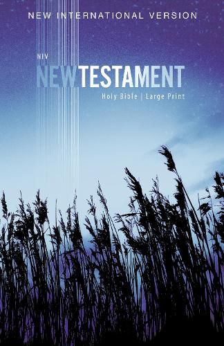 Cover image for NIV, Outreach New Testament, Large Print, Paperback