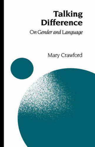 Cover image for Talking Difference: On Gender and Language