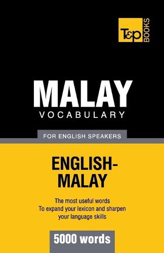 Cover image for Malay vocabulary for English speakers - 5000 words