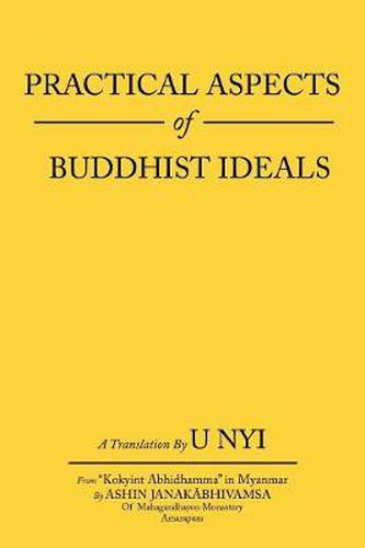 Cover image for Practical Aspects of Buddhist Ideals