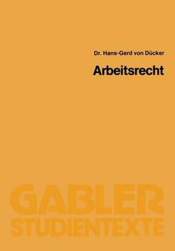 Cover image for Arbeitsrecht