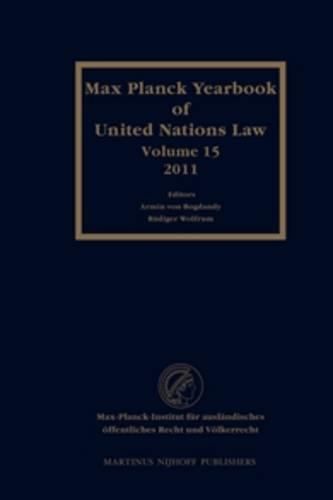 Cover image for Max Planck Yearbook of United Nations Law, Volume 15 (2011)