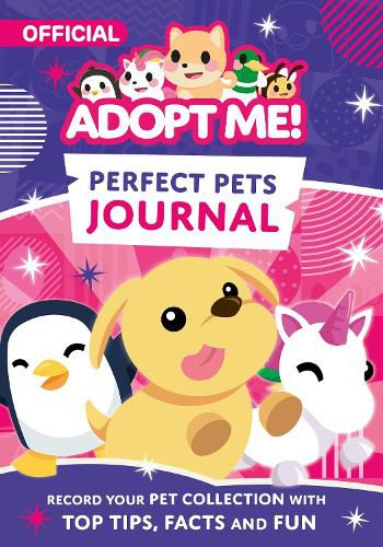 Cover image for Adopt Me! Perfect Pets Journal