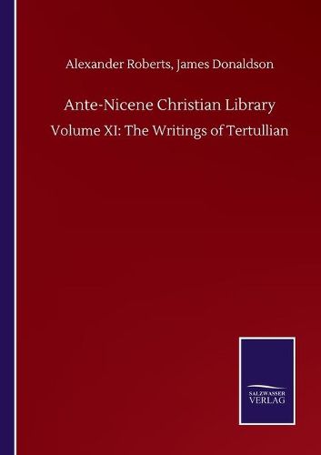 Ante-Nicene Christian Library