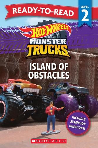 Cover image for Hot Wheels Monster Trucks: Island of Obstacles - Ready-to-Read Level 2 (Mattel)