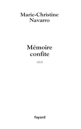 Cover image for Memoire confite