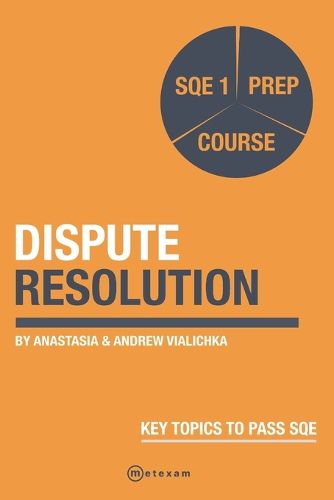 Dispute Resolution.