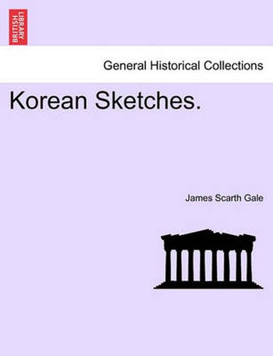 Cover image for Korean Sketches.