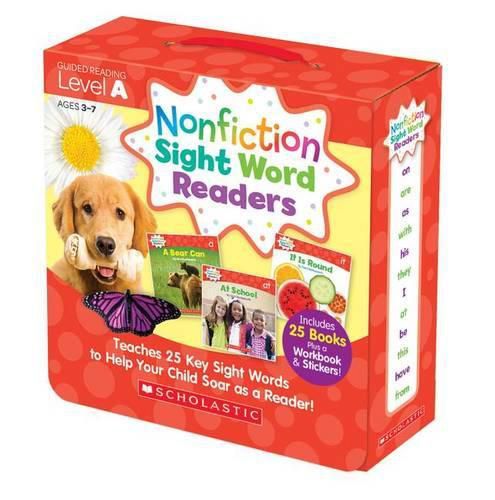 Cover image for Nonfiction Sight Word Readers: Guided Reading Level a (Parent Pack): Teaches 25 Key Sight Words to Help Your Child Soar as a Reader!