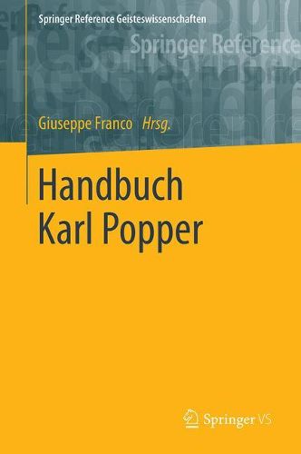 Cover image for Handbuch Karl Popper