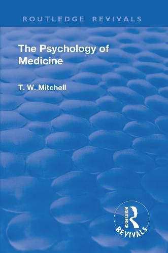 Cover image for Revival: The Psychology of Medicine (1921)