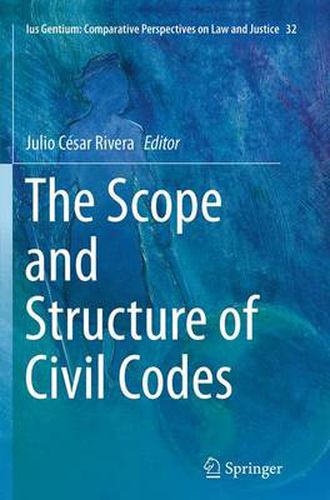 Cover image for The Scope and Structure of Civil Codes