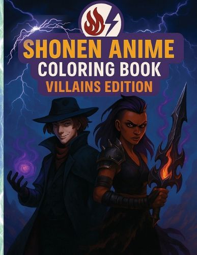 Cover image for Shonen Anime Coloring Book