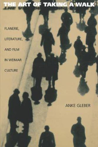 Cover image for The Art of Taking a Walk: Flanerie, Literature, and Film in Weimar Culture