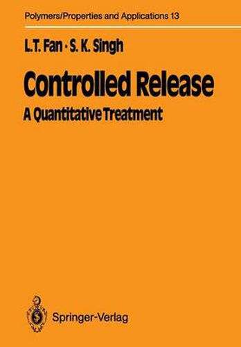 Cover image for Controlled Release: A Quantitative Treatment