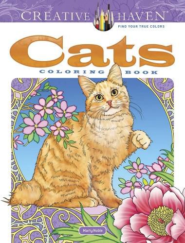 Cover image for Creative Haven Cats Coloring Book