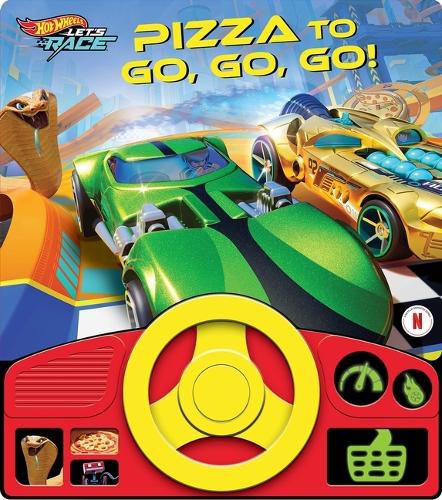 Cover image for Hot Wheels Let's Race: Pizza to Go, Go, Go! Sound Book