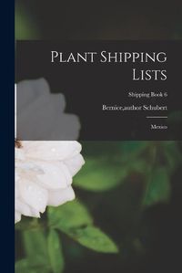 Cover image for Plant Shipping Lists