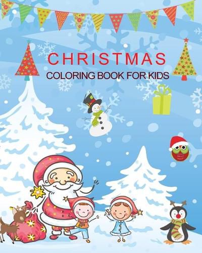 Cover image for Christmas Coloring Book for Kids