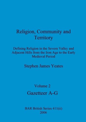 Cover image for Religion, Community and Territory, Volume 2