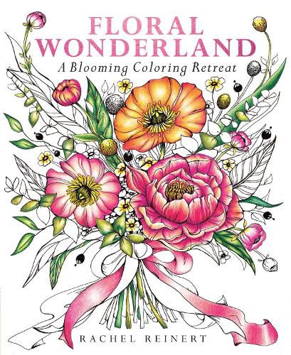 Cover image for Floral Wonderland: A Blooming Coloring Retreat
