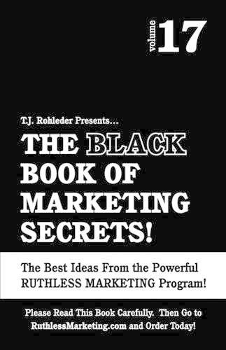 Cover image for The Black Book of Marketing Secrets, Vol. 17