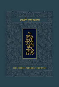 Cover image for The Koren Talpiot Shabbat Humash: Humash and Shabbat Siddur with English Instructions