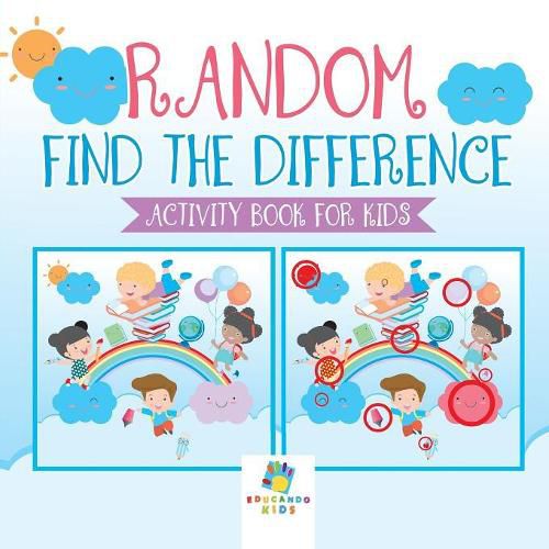 Random Find the Difference Activity Book for Kids