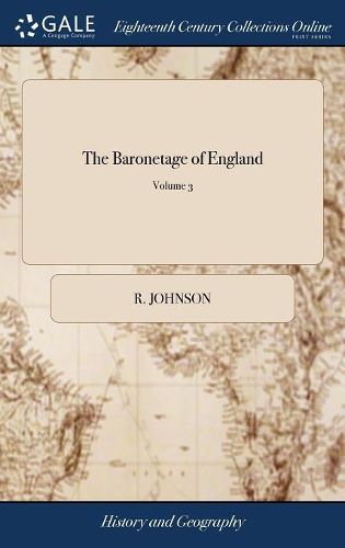 Cover image for The Baronetage of England