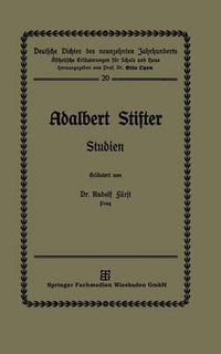 Cover image for Adalbert Stifter: Studien