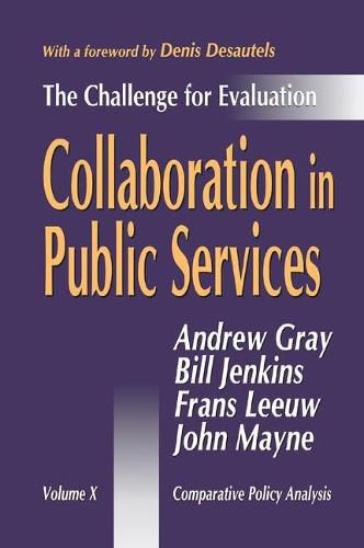 Cover image for Collaboration in Public Services: The Challenge for Evaluation