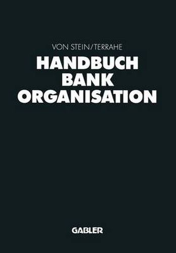 Handbuch Bankorganisation