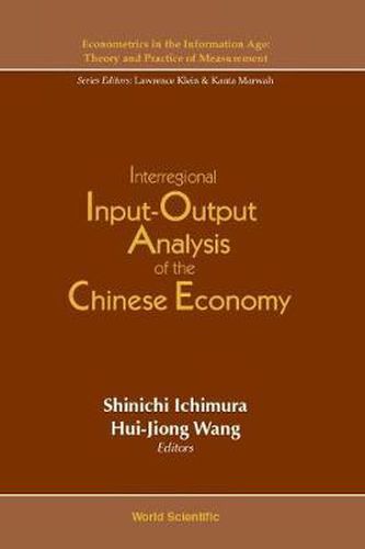 Interregional Input-output Analysis Of The Chinese Economy