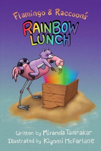 Cover image for Flamingo and Raccoon's Rainbow Lunch