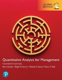 Cover image for Quantitative Analysis for Management, Global Edition