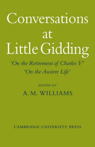 Cover image for Conversations at Little Gidding