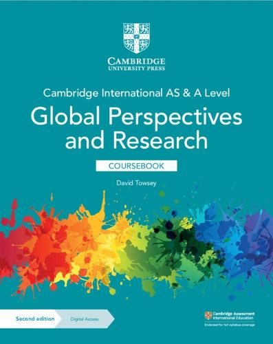 Cover image for Cambridge International AS & A Level Global Perspectives & Research Coursebook with Digital Access (2 Years)